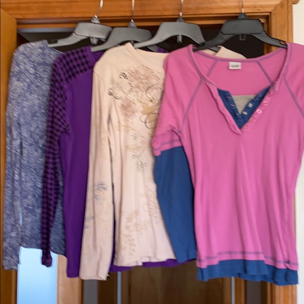 4 Long Sleeve Tee’s